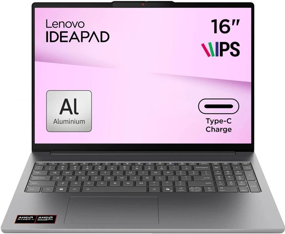 Ноутбук Lenovo IdeaPad Slim 5 16AGP11 Luna Grey (83S2005BRA) (UA)