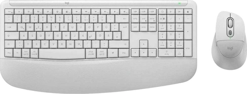 Клавиатура Logitech Signature Comfort Plus MK880 Wireless White (920-014033) (UA)