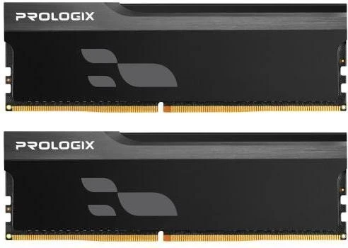 Оперативна пам'ять Prologix 16 GB (2x8GB) DDR4 3200 MHz Onyx Black (PRO16GB3200YB4K) (UA)