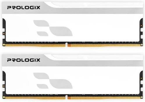 Оперативная память Prologix 16 GB (2x8GB) DDR4 3200 MHz Onyx White (PRO16GB3200YW4K) (UA)
