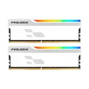 Prologix 16 GB (2x8GB) DDR4 3600 MHz Onyx White RGB (PRO16GB3600YWR4K) (UA)
