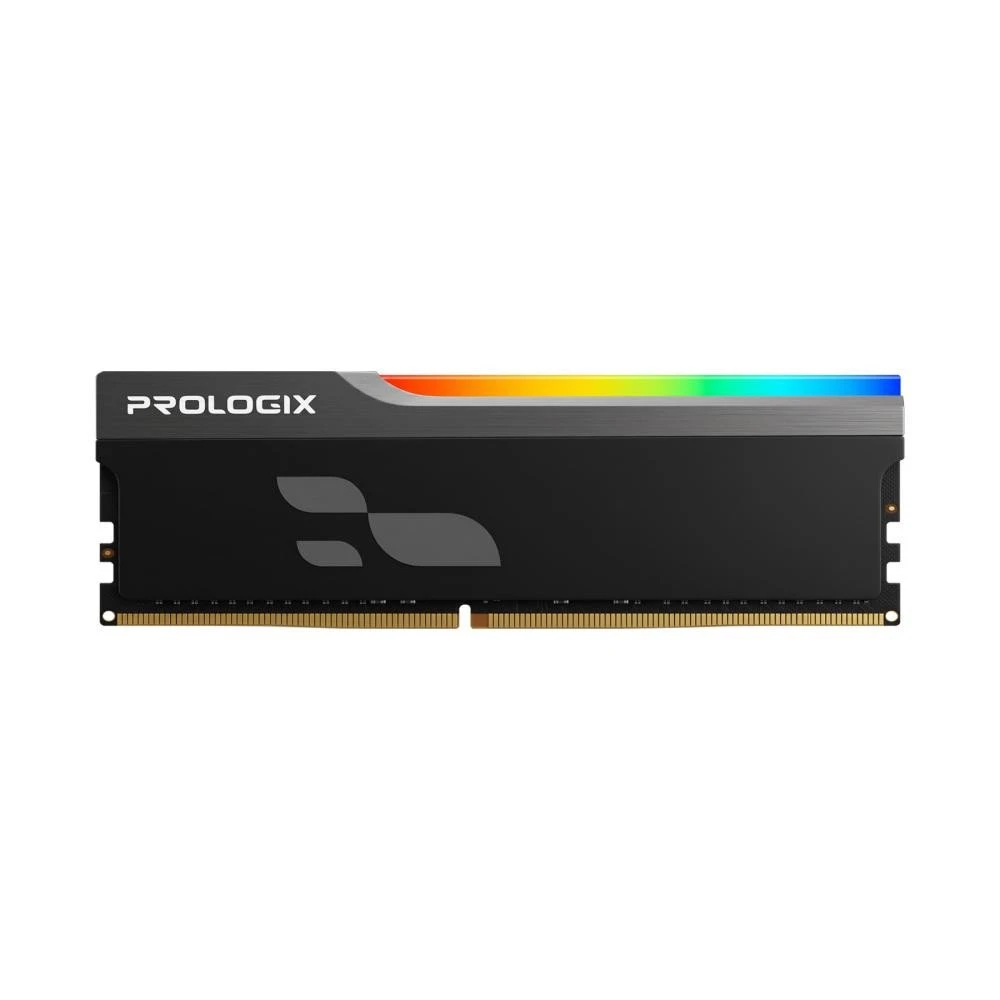 Оперативная память Prologix 16 GB DDR4 3200 MHz Onyx Black RGB (PRO16GB3200YBR4) (UA)
