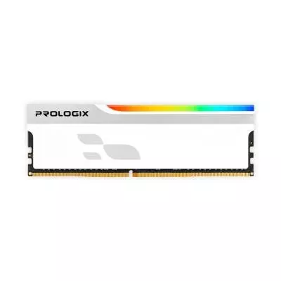 Оперативная память Prologix 16 GB DDR4 3200 MHz Onyx White RGB (PRO16GB3200YWR4) (UA)