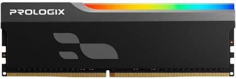 Оперативная память Prologix 16 GB DDR5 6000 MHz Onyx Black RGB (PRO16GB6000YBR5) (UA)