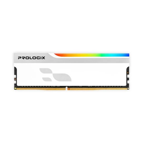 Оперативна пам'ять Prologix 8 GB DDR4 3200 MHz Onyx White RGB (PRO8GB3200YWR4) (UA)