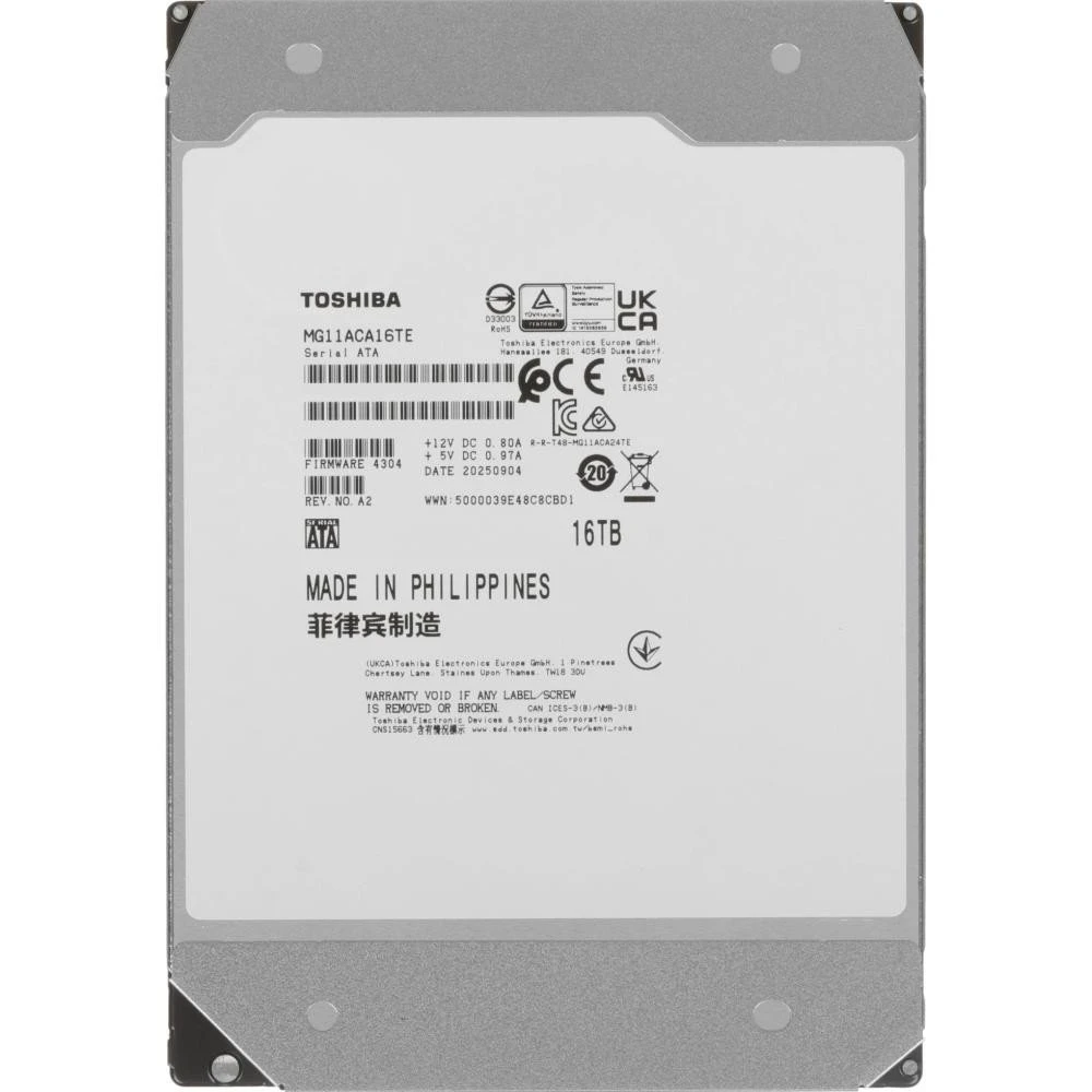 Жорсткий диск Toshiba MG11 16 TB (MG11ACA16TE) (UA)