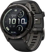 Смарт-часы Garmin Fenix 9 Pro inReach 43mm Carbon Gray DLC Titanium w. Black/Pebble Gray Silicone B. (010-04335-10/11)