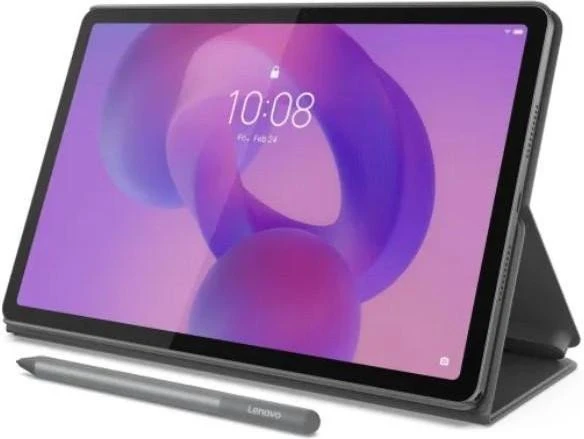 Планшет Lenovo Idea Tab 4/128GB 5G Luna Grey + Pen and Folio Case (ZAFM0091UA) (UA)