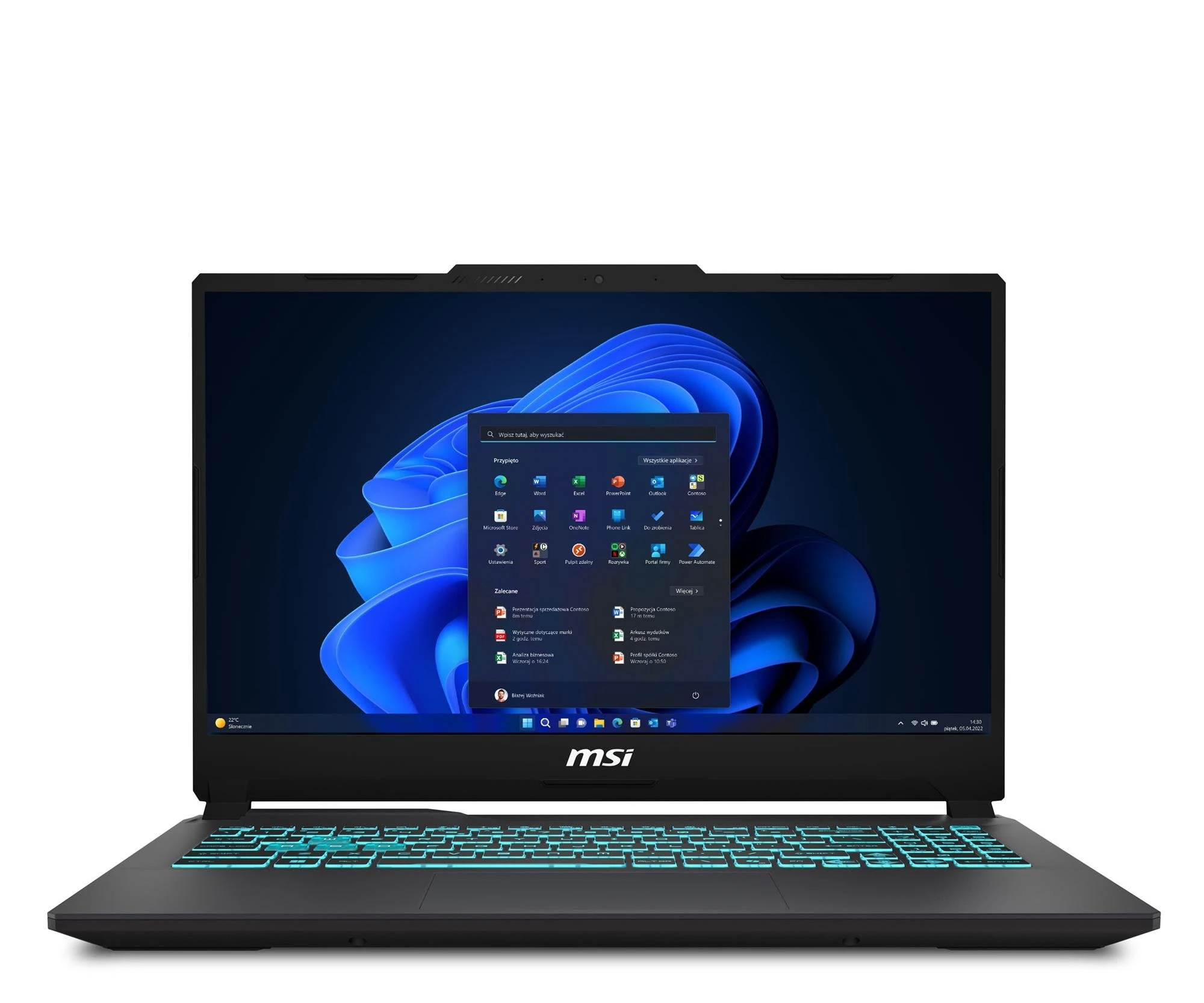 Ноутбук MSI Cyborg 15 Black Edition i5-13420H/32GB/512/Win11 RTX4050 (Cyborg 15 Black Edition A13VEO-2629PLY) No charging adapter