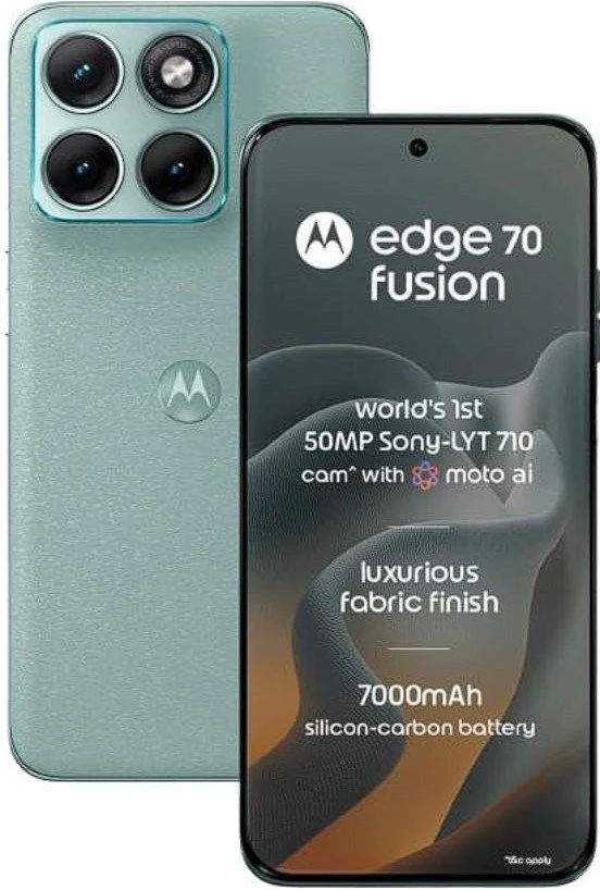Телефон Motorola Edge 70 Fusion 8/256GB Blue Surf (PBBE0023TW) Europe
