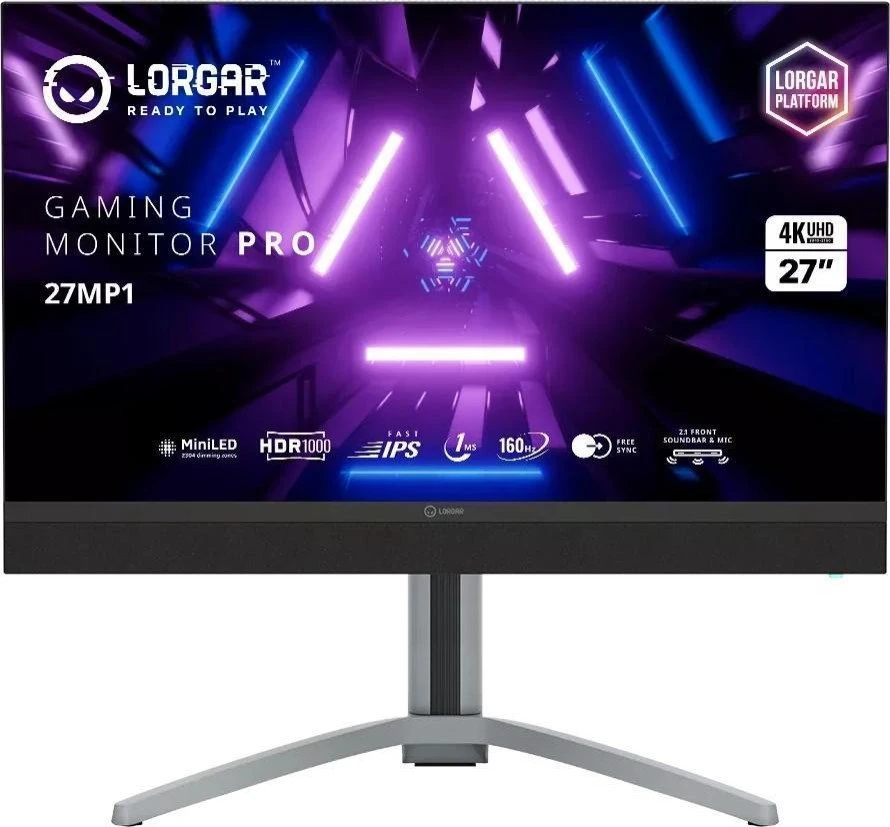 Монітор Lorgar 27MP1 (LRG-27MP1U160-GY) (UA)
