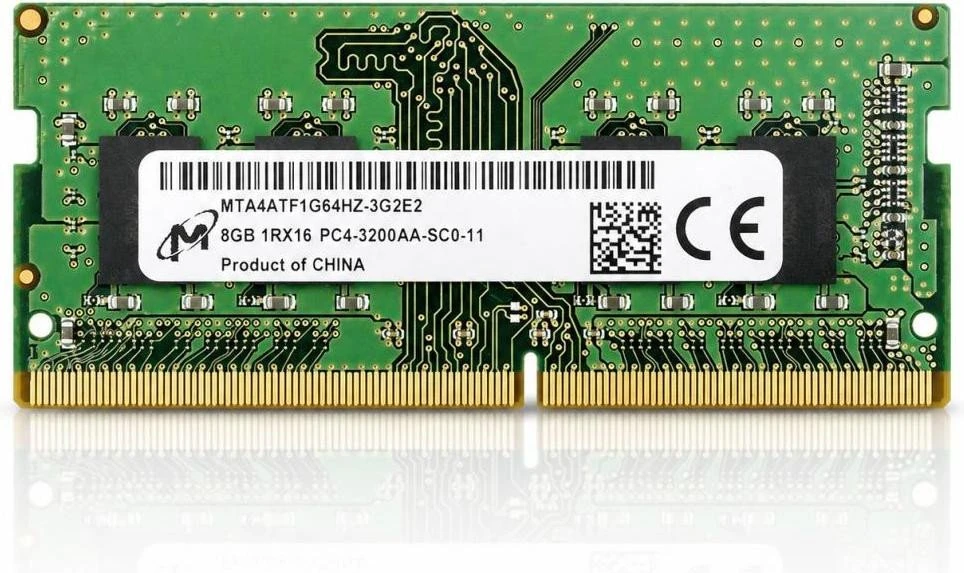 Оперативная память Micron 8 GB SO-DIMM DDR4 3200 MHz (MTA4ATF1G64HZ-3G2E2)