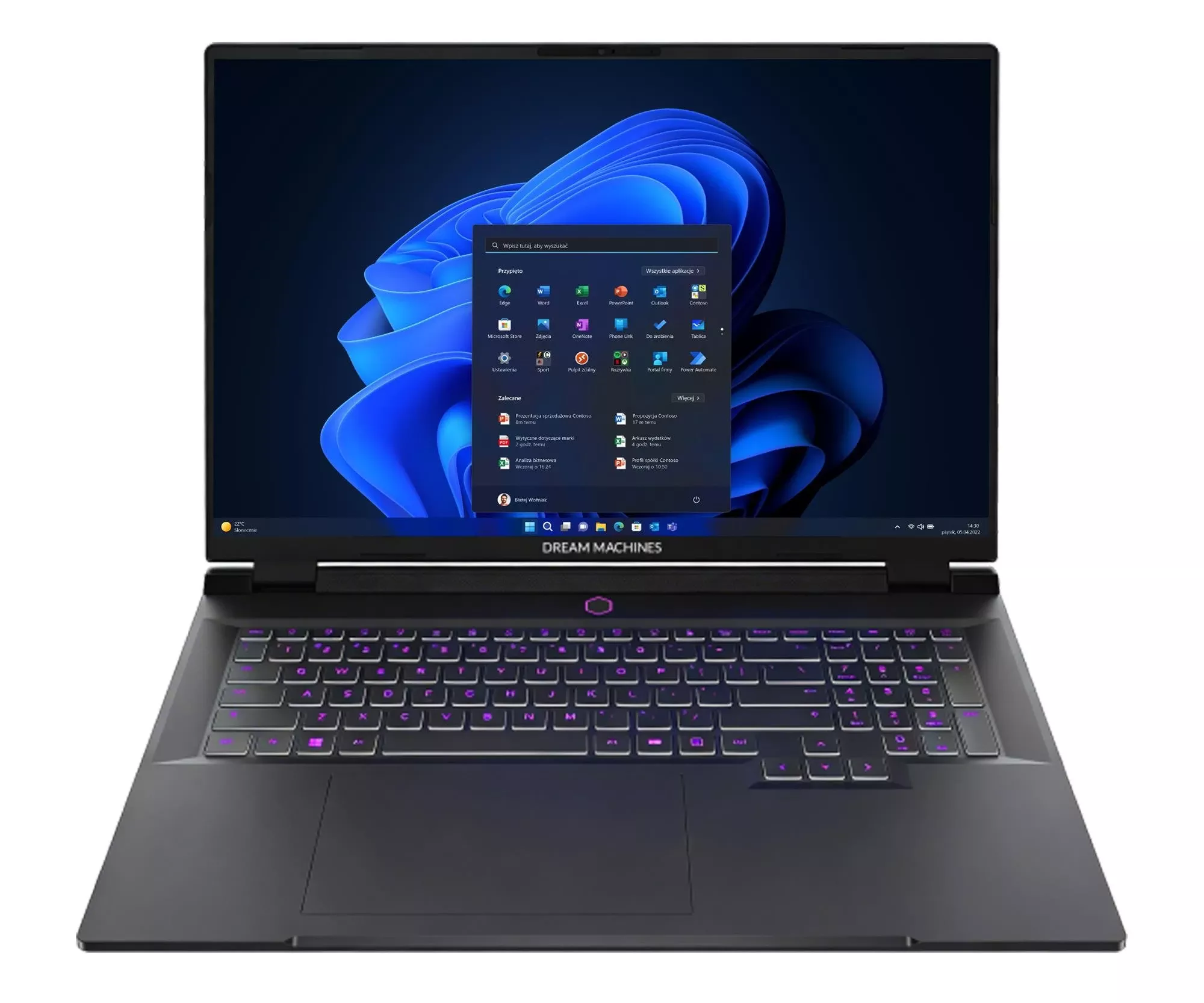 Ноутбук Dream Machines RG5060-18PL23 i7-14650HX/32GB/2TB/Win11X RTX5060 144Hz (RG5060-18PL23)
