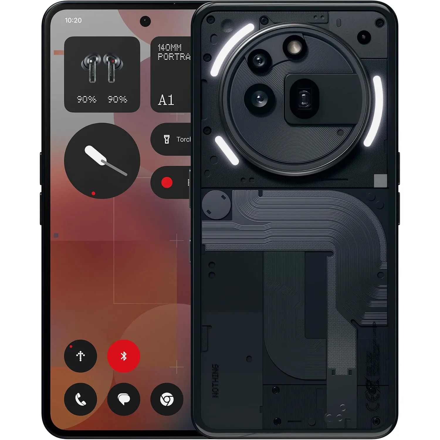 Телефон Nothing Phone (3a) Pro 12/256GB Black (UA)