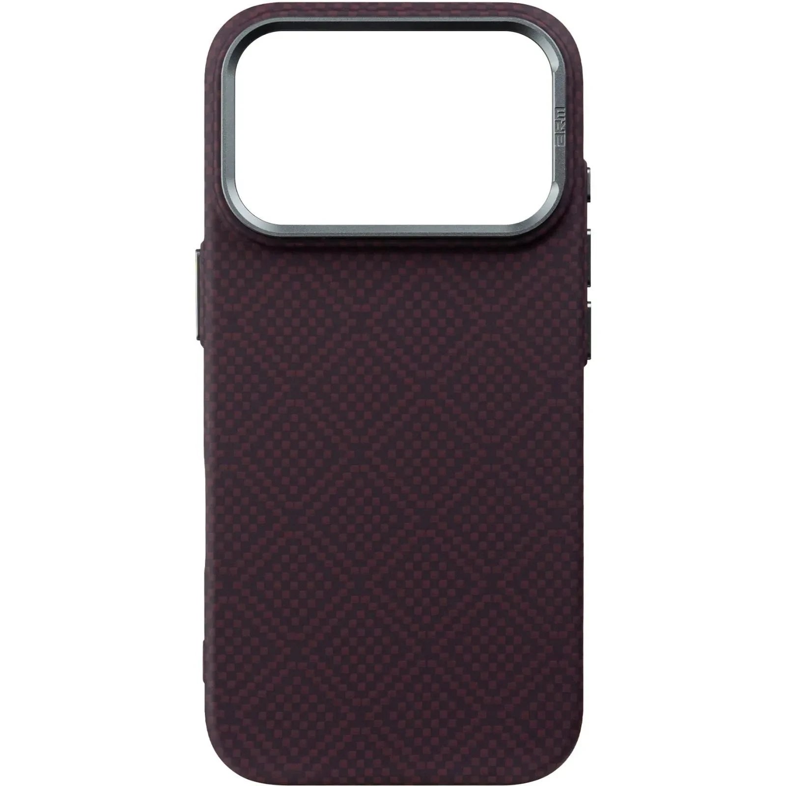 Чехол для мобильного телефона Armorstandart LikeCarbon2 MagCase Apple iPhone 18 Pro / 17 Pro Checker Dark Cherry (ARM92922) (UA)