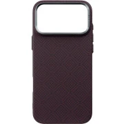 Чехол для мобильного телефона Armorstandart LikeCarbon2 MagCase Apple iPhone 18 Pro Max / 17 Pro Max Checker Dark Cherry (ARM92923) (UA)
