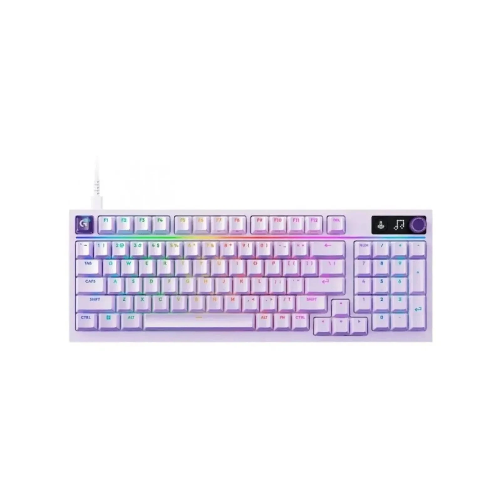 Клавиатура Logitech G316 X TKL USB UA Lilac (920-014257) (UA)