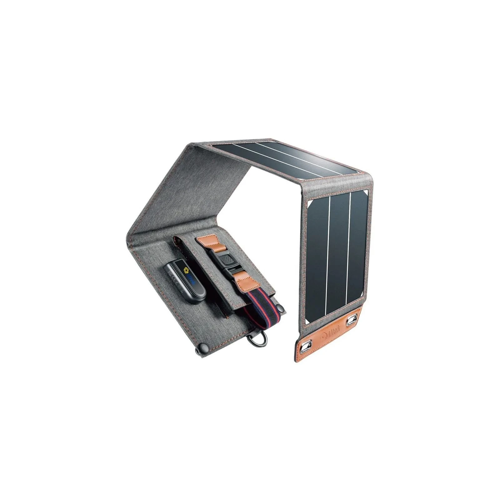 Портативна сонячна панель з контролером 14W ALT-14 Altek (2115548) (UA)