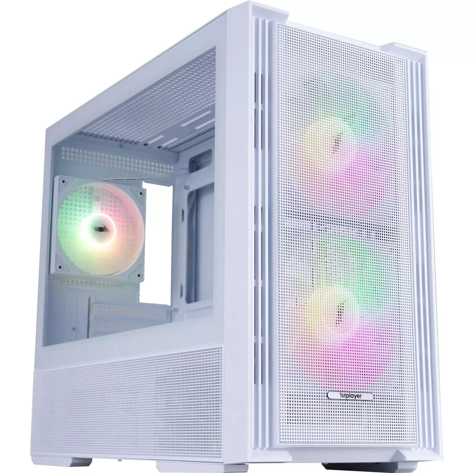 Корпус 1stPlayer AU6-WH-2FA7-14-W-2FA7R-W-1FA7-W (UA)