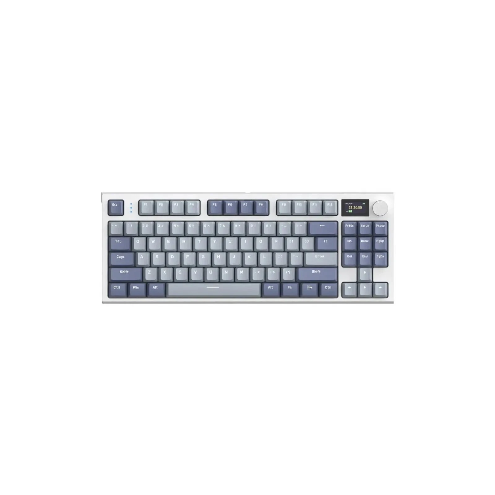 Клавіатура Attack Shark K86 RGB Wireless/Bluetooth/USB UA Retro Grey (K86MN_AS) (UA)