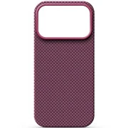 Чохол до мобільного телефона Armorstandart BlackIcon Kevlar MagCase Apple iPhone 18 Pro Dark Cherry (ARM92843) (UA)