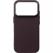 Чохол до мобільного телефона Armorstandart LikeCarbon2 MagCase Apple iPhone 18 Pro / 17 Pro Checker Dark Cherry (ARM92922) (UA)