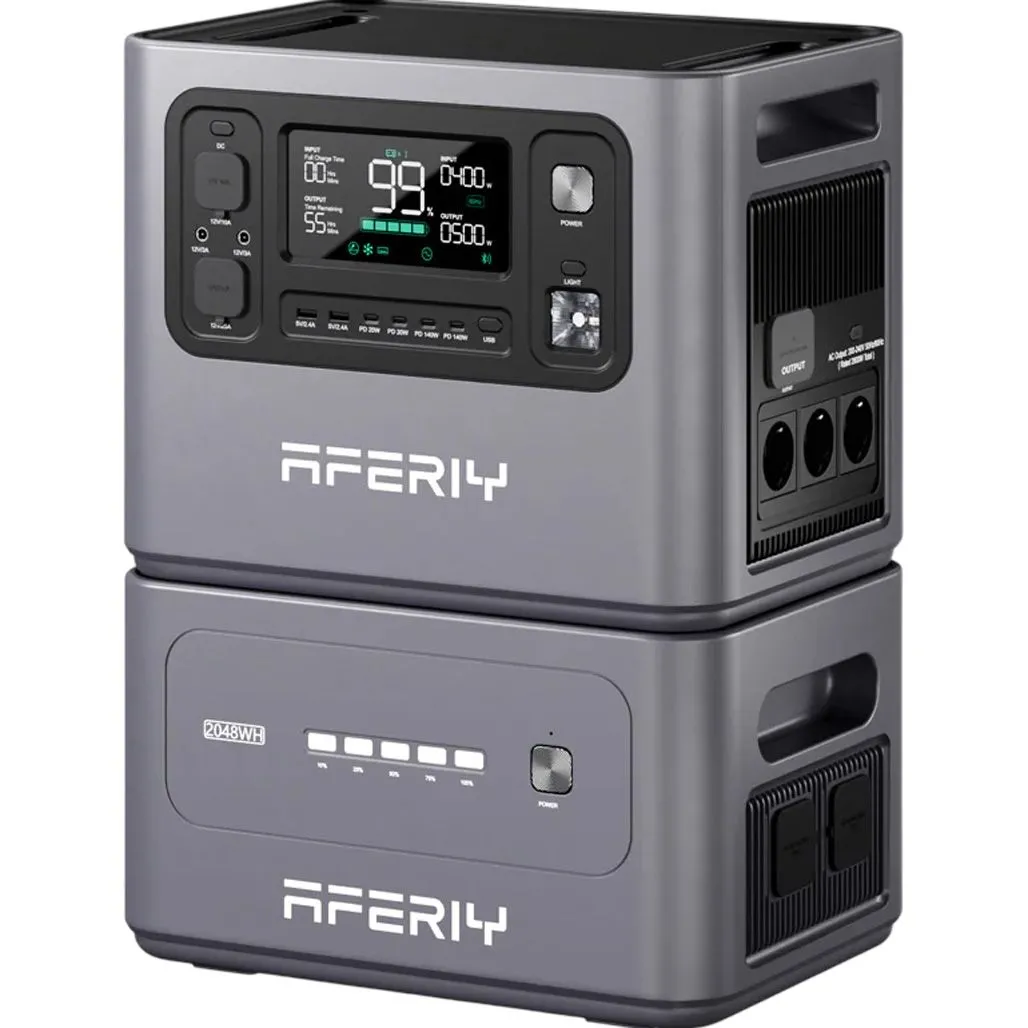 Додаткова батарея для зарядної станції Aferiy AF-P280-B, 2048Wh (Aferiy AF-P280-B) (UA)