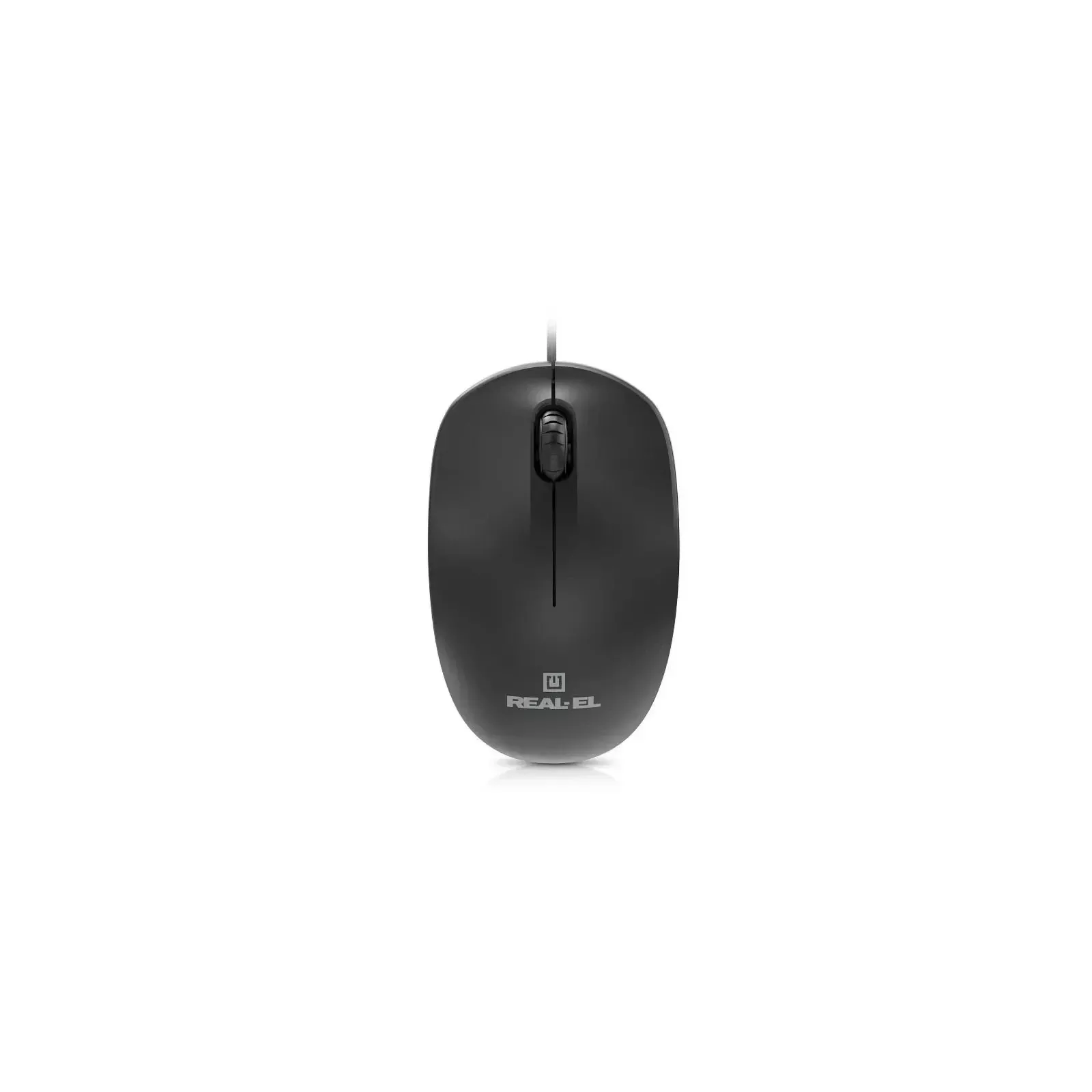 Миша REAL-EL RM-206 USB Black (EL123200061) (UA)