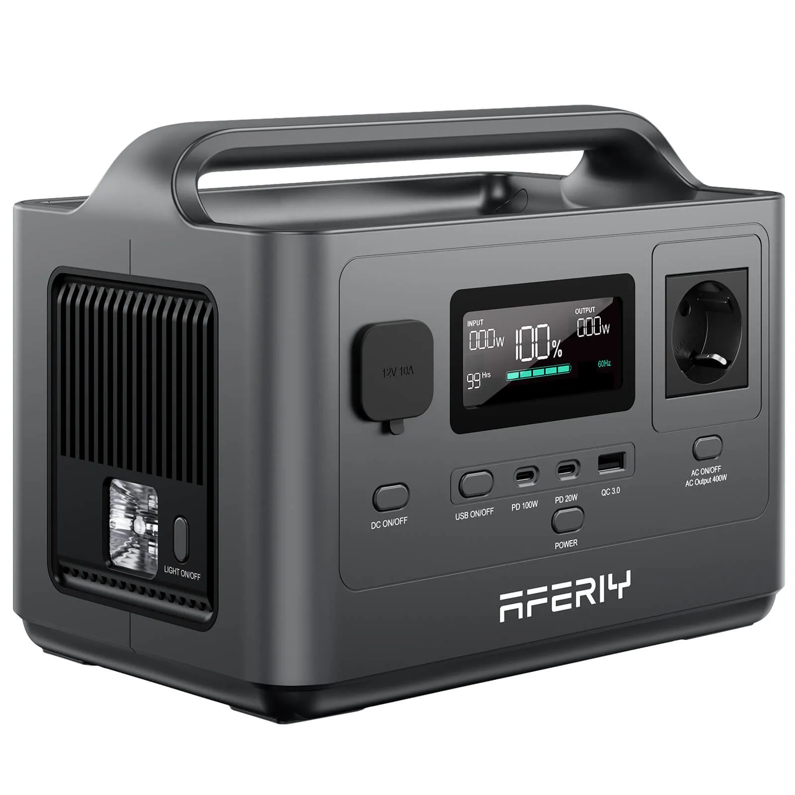 Зарядна станція Aferiy AF-P040 400W, 256Wh (Aferiy AF-P040) (UA)
