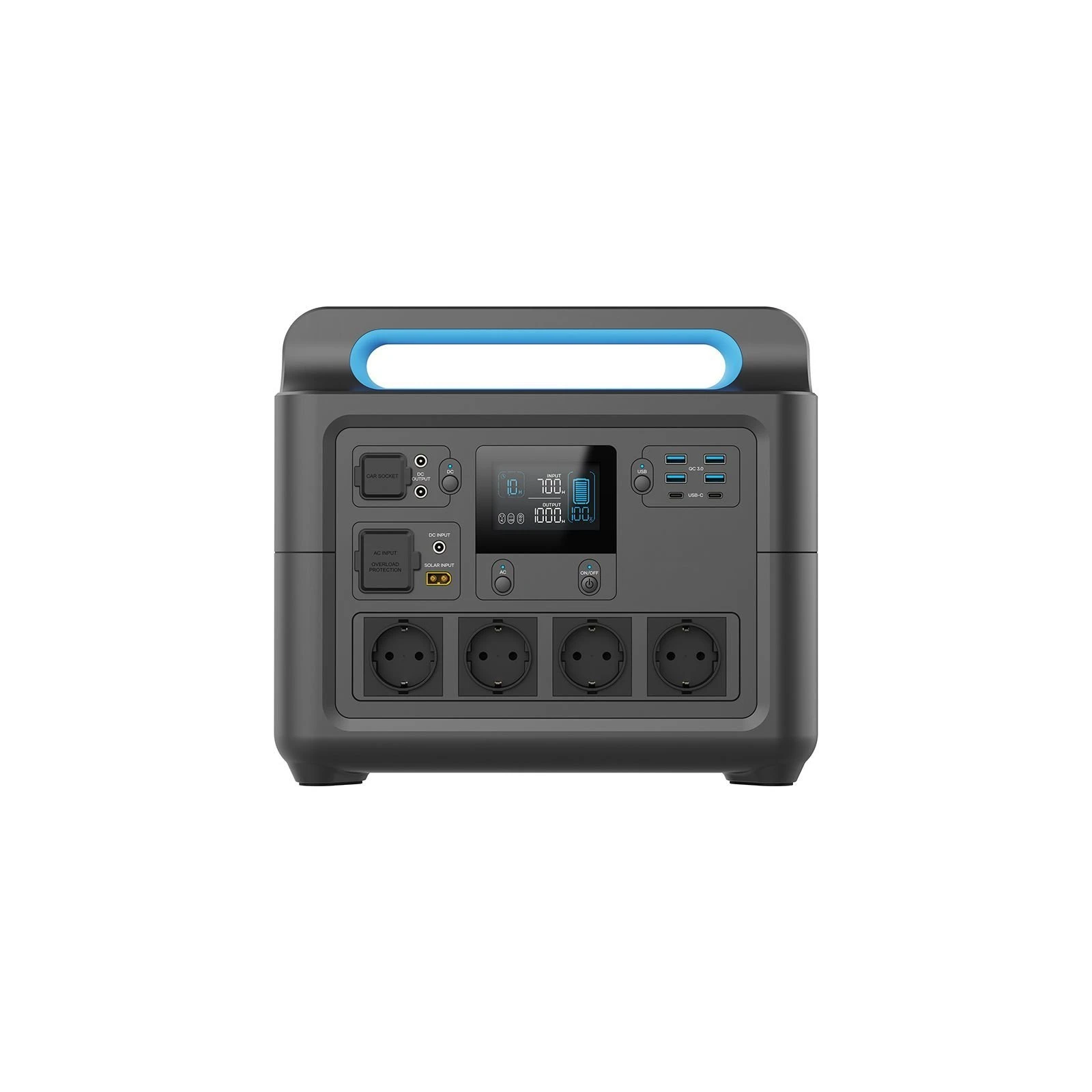 Зарядна станція PowerPlant 1800W, 1484.8Wh (PB930852) (RU)