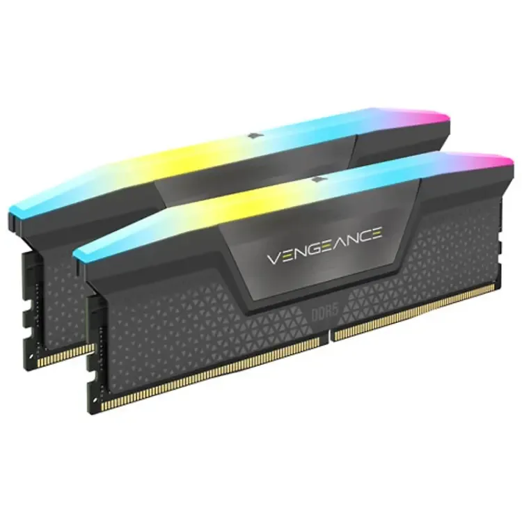 Оперативная память Corsair 16 GB (2x8GB) DDR5 6000 MHz Vengeance RGB Black (CMH16GX5M2Y6000Z36)