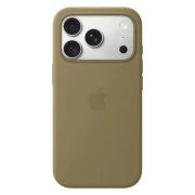 Чехол для мобильного телефона Apple Silicone MagSafe iPhone 18 Pro Olive (MK8V4ZM/A) (UA)