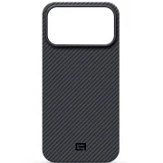 Чехол для мобильного телефона Armorstandart BlackIcon Aramid Twill MagCase Apple iPhone 18 Pro Max Black (ARM92839) (UA)