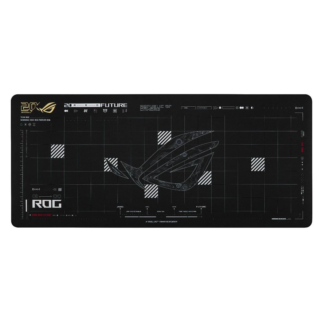 Коврик ASUS ROG Scabbard II XXL Edition 20 (90MP05H0-BPUA00) (UA)