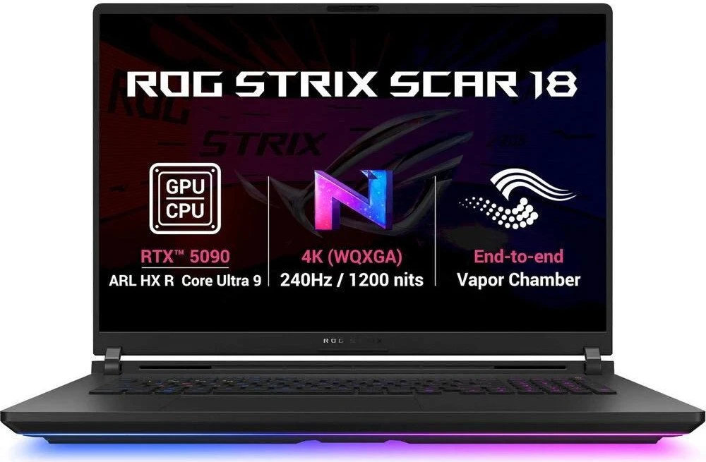 Ноутбук ASUS ROG Strix SCAR 18 G835LXG Off Black (G835LXG-TQ468WZ)