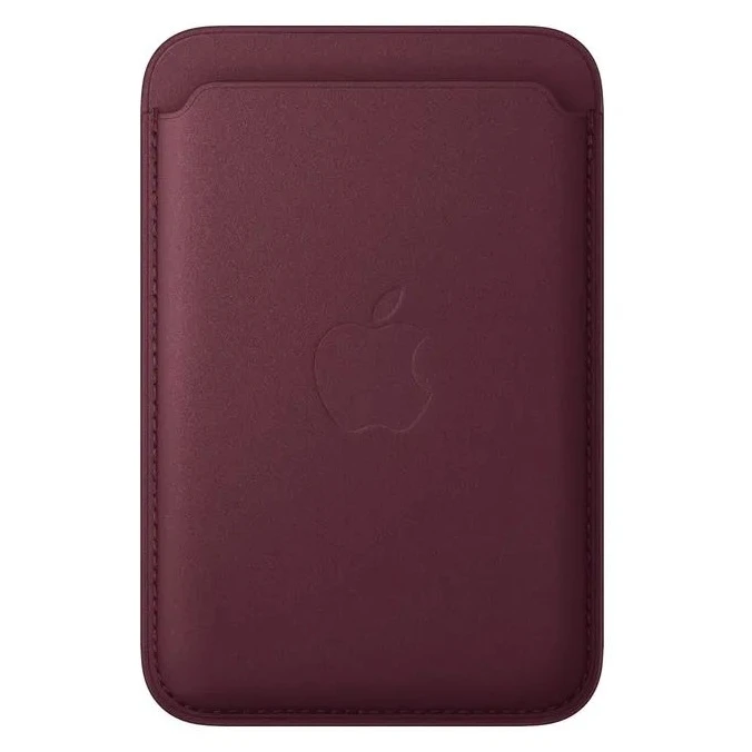 Чехол для мобильного телефона Apple FineWoven Wallet MagSafe iPhone Burgundy (MK9H4ZM/A) (UA)
