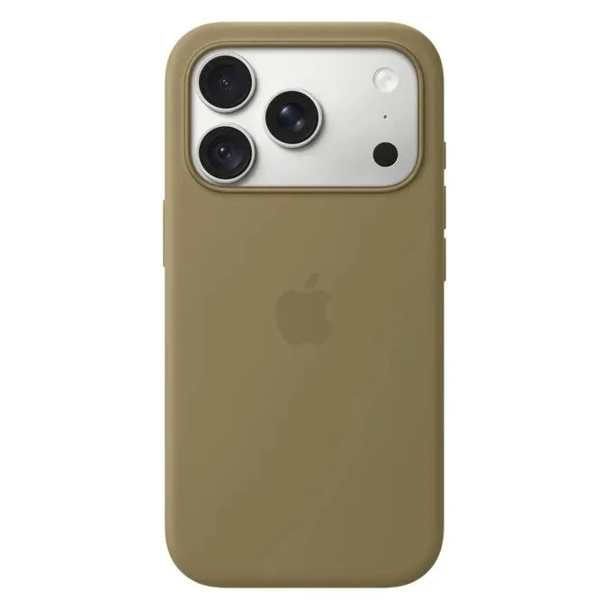 Чехол для мобильного телефона Apple Silicone MagSafe iPhone 18 Pro Olive (MK8V4ZM/A) (UA)