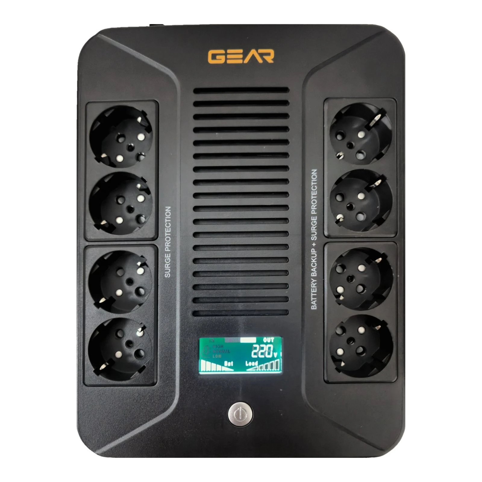 Источник бесперебойного питания GEAR GU-1000PLUS6 600W (GU-1000PLUS6) (UA)