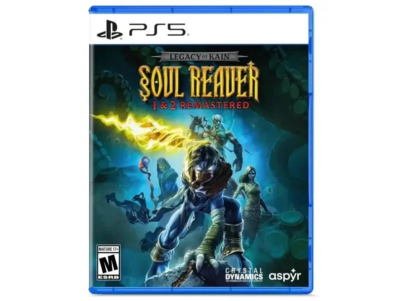 Гра Гра для PS5 Legacy of Kain Soul Reaver 1 and 2 Remastered PS5 (5056635613622)