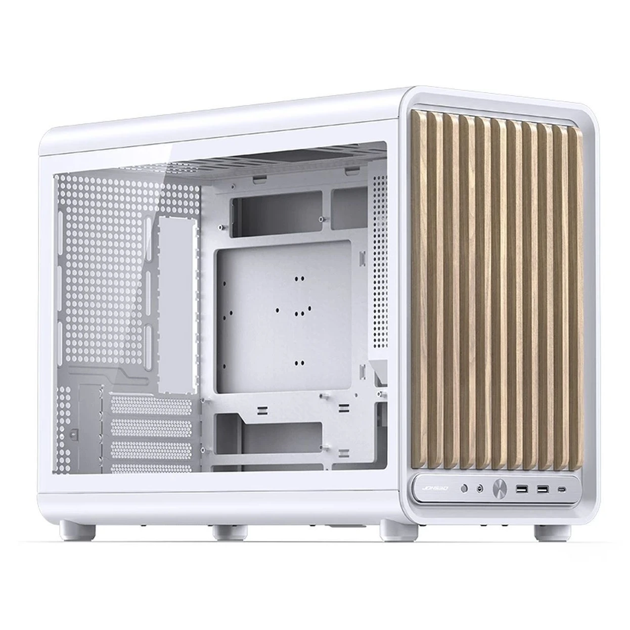 Корпус JONSBO D33 Wood White (UA)