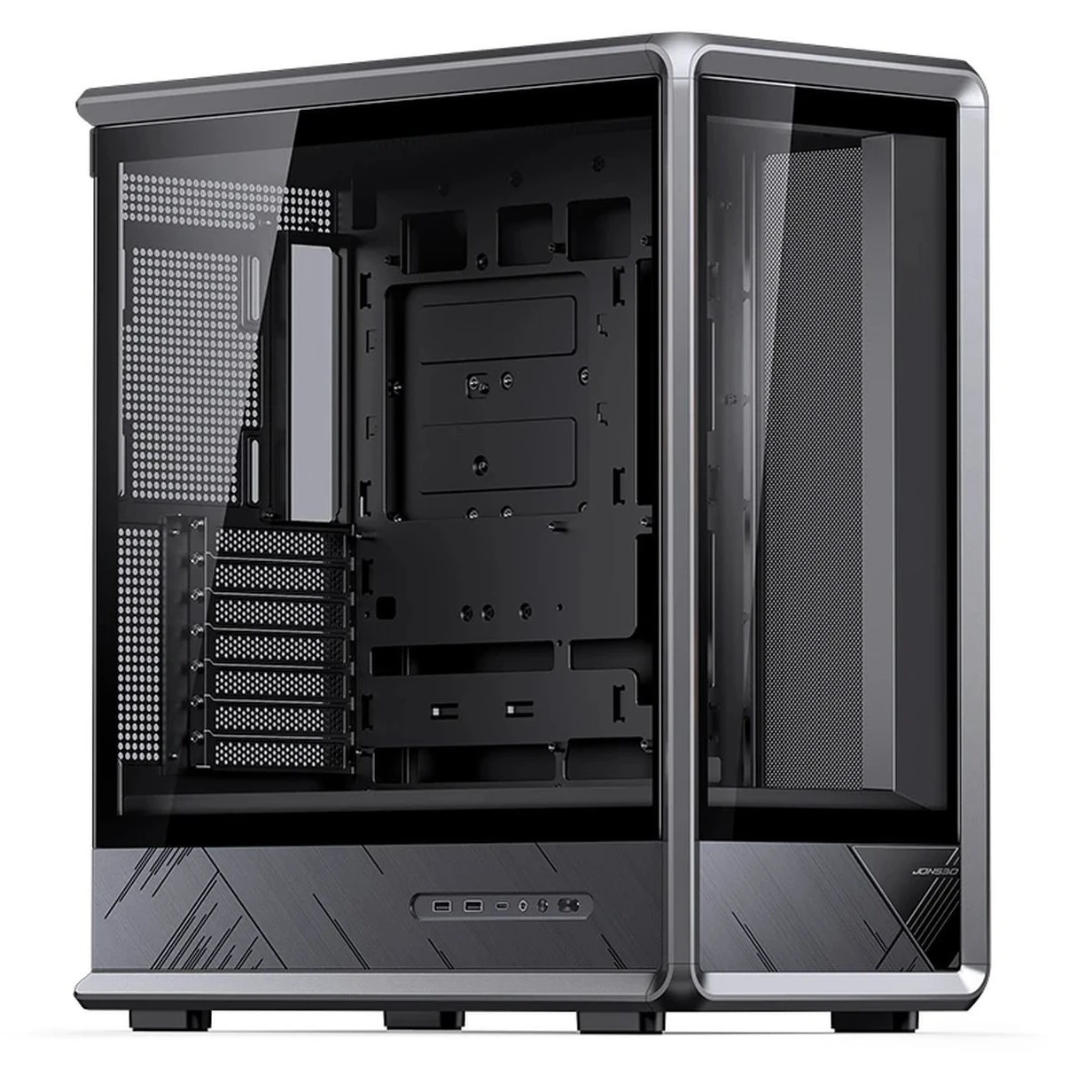 Корпус JONSBO D401 Black (UA)