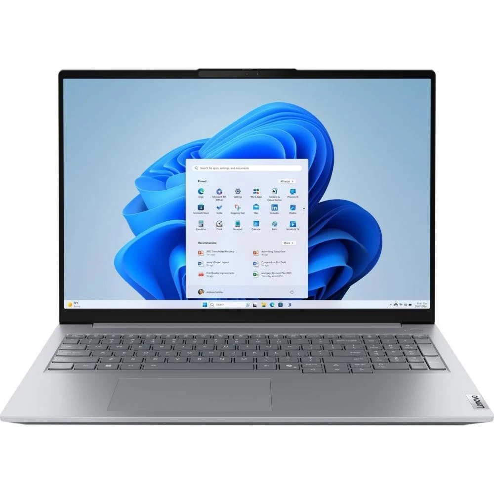 Ноутбук Lenovo ThinkBook 16 G8 IAL Arctic Grey (21SK00KBRA) (UA)