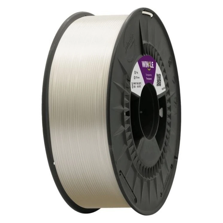 Пластик для 3D-принтера WINKLE PLA HD 1.75mm, 1kg, Clear (PHD01000175TRATRAWNK) (UA)