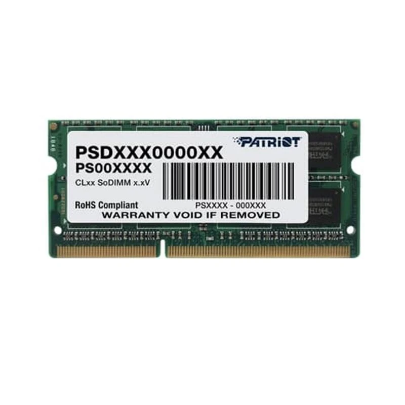 Оперативная память SO-DIMM 4GB/1600 DDR3 Patriot Signature Line (PSD34G16002S) (UA)
