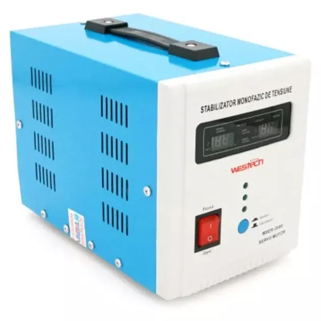 Стабилизатор напряжения Westech MSER 2000 VA-V2/1600W , 1ф (MSER 2000 VA-V2B) (УК)