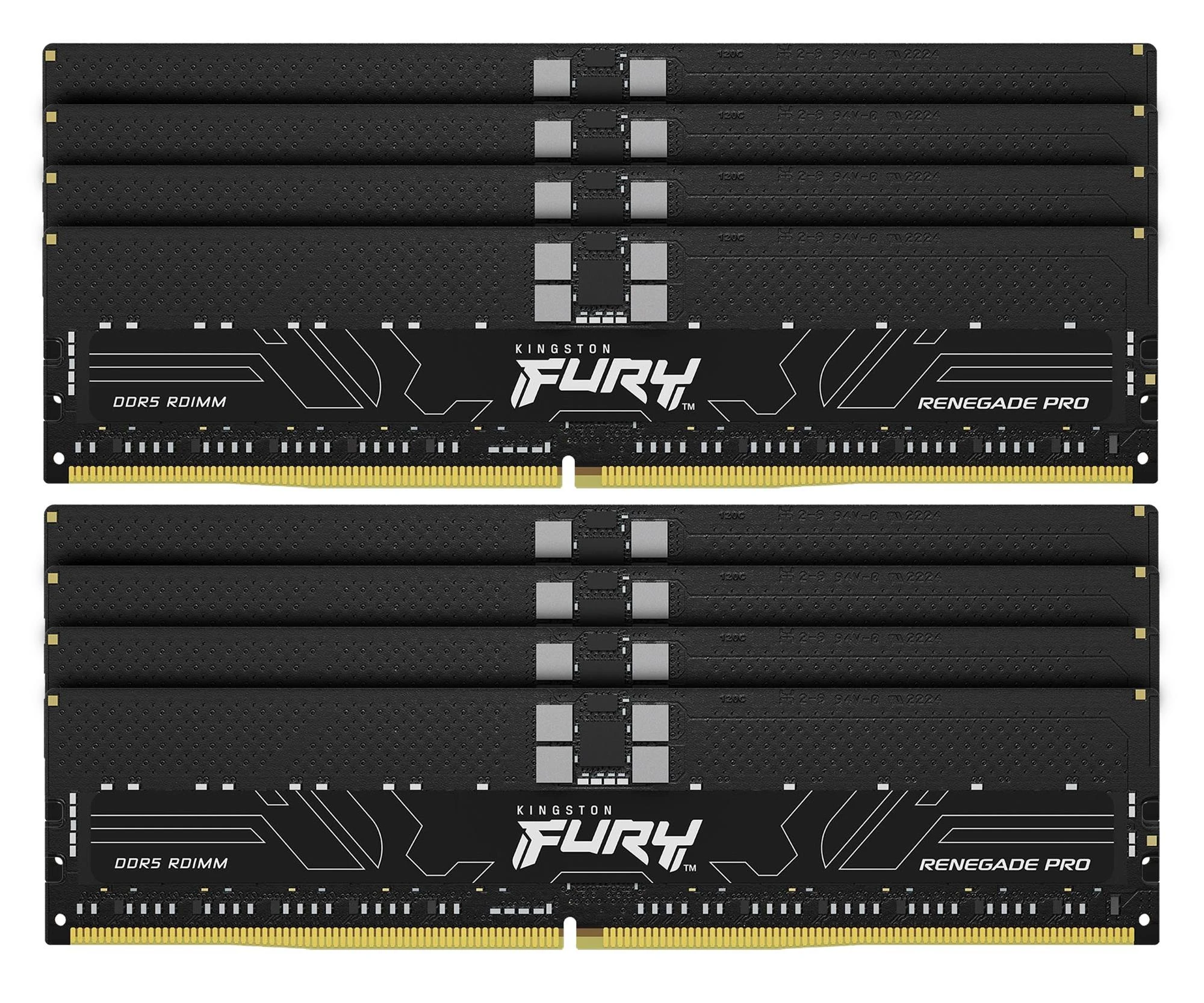 Оперативная память Kingston FURY 256GB (8x32GB) 6400 CL32 Renegade Pro (KF564R32RBE2K8-256) EU