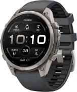Смарт-часы Garmin Fenix 9 Pro 47mm Titanium with Graphite/Black Silicone Band (010-04336-25/26)