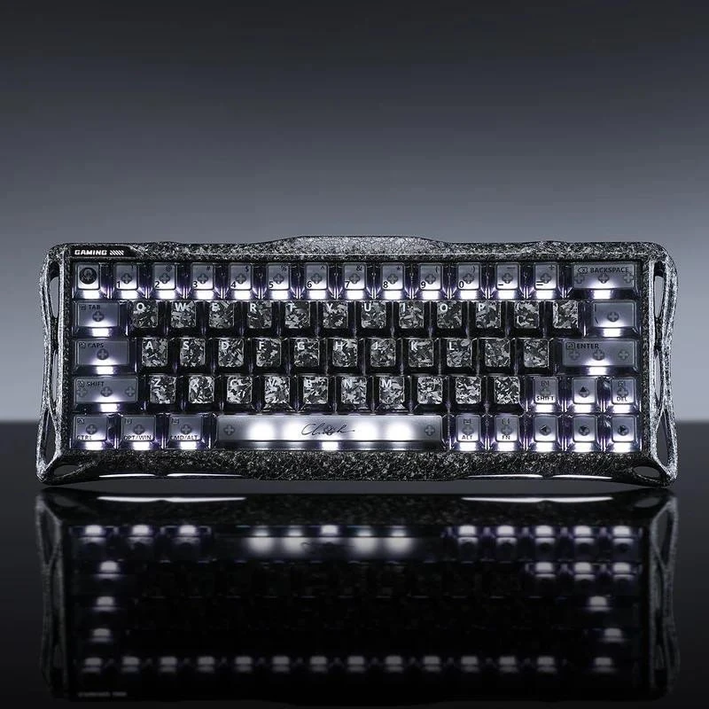 Клавіатура Gravastar Mercury V60 Pro Frost Black Carbon (GSV60PRO_CF_BLK) (UA)