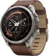 Смарт-часы Garmin Fenix 9 Pro inReach 51mm Titanium with Walnut Leather Band (010-04337-40/41)