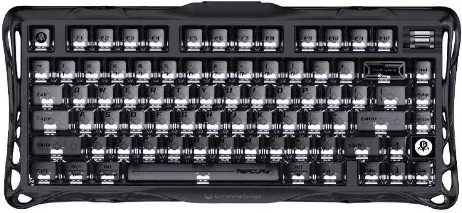 Клавиатура Gravastar Mercury K1 Stealth Black (GSK1_XTAL_BLK) (UA)